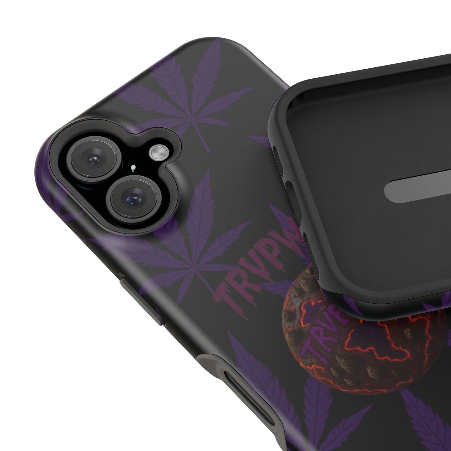 Smoke Signals Cannabis-Themed Impact-Resistant Phone Case