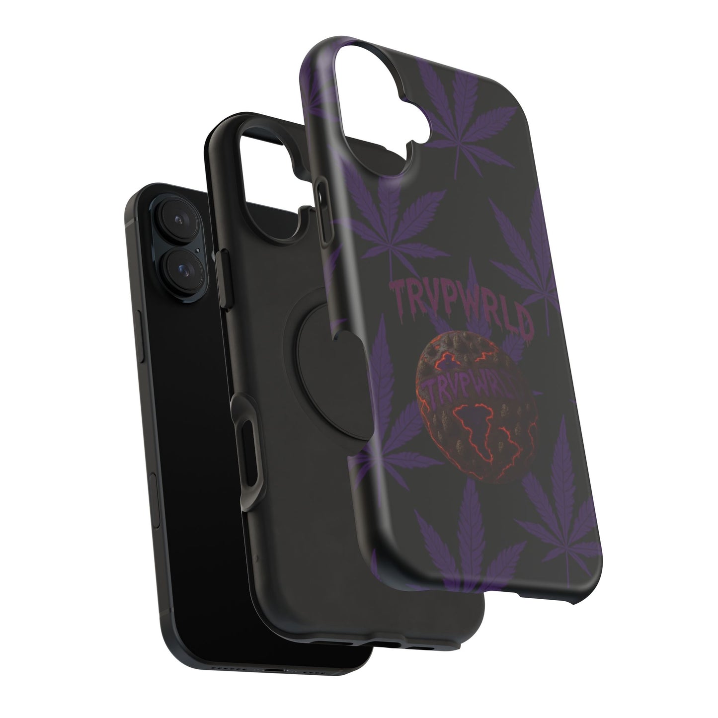 Smoke Signals Cannabis-Themed Impact-Resistant Phone Case