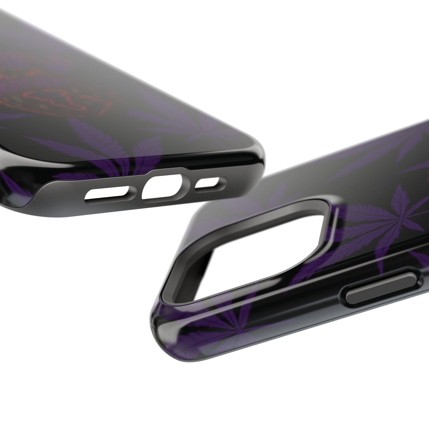 Smoke Signals Cannabis-Themed Impact-Resistant Phone Case