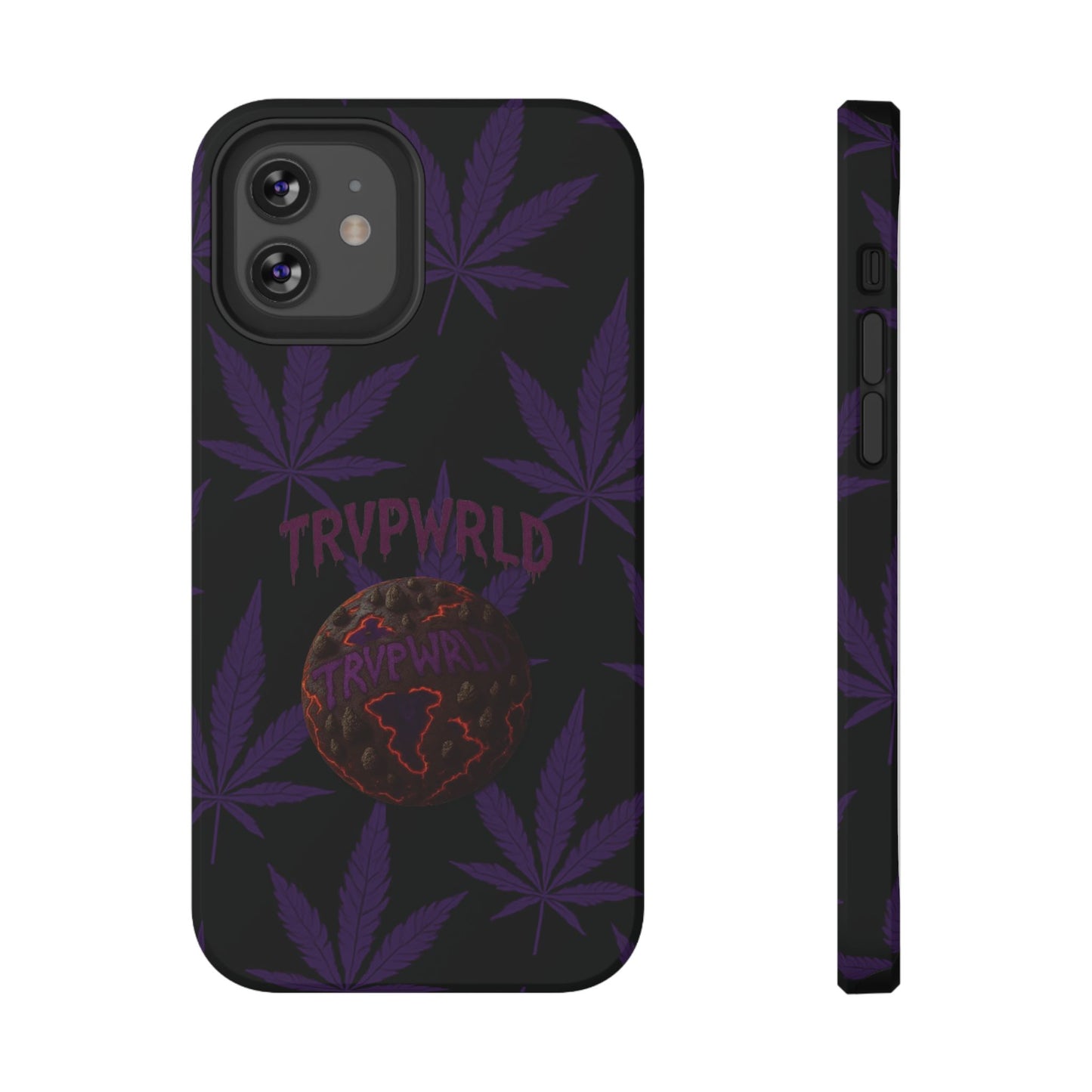 Smoke Signals Cannabis-Themed Impact-Resistant Phone Case