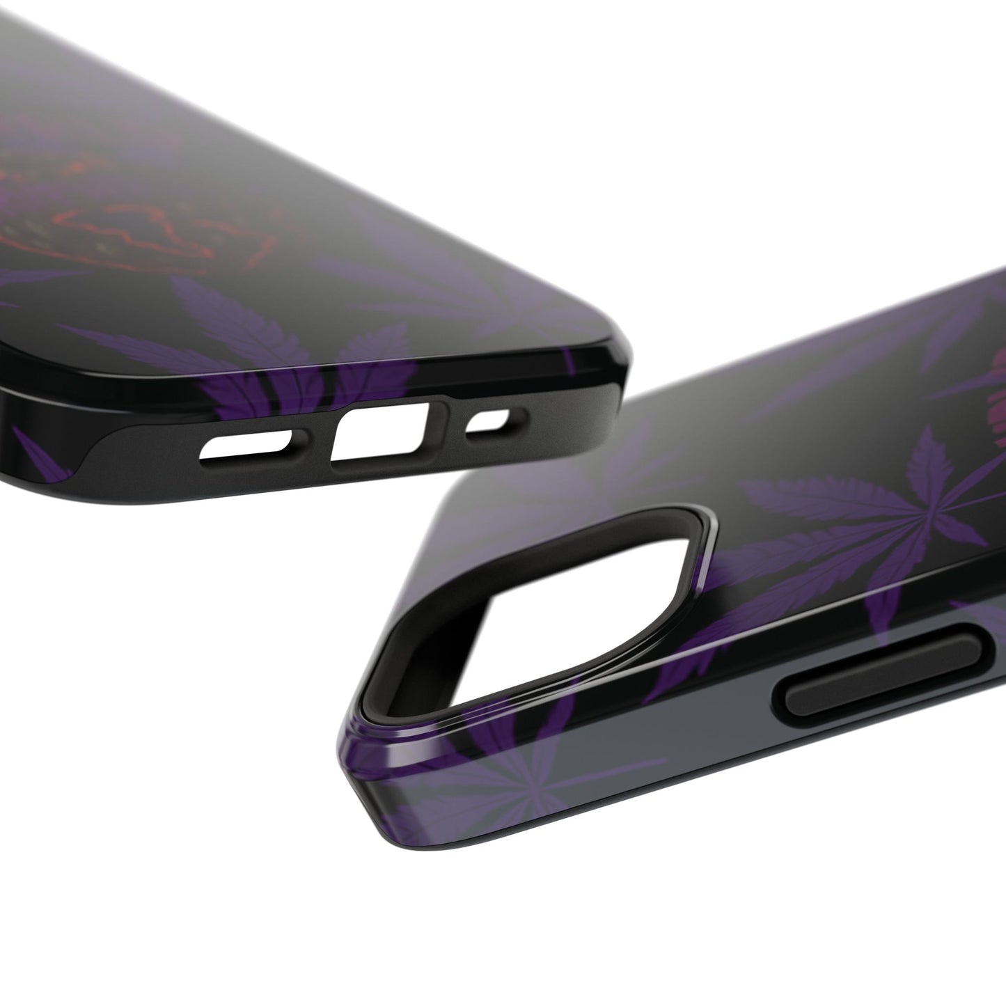 Smoke Signals Cannabis-Themed Impact-Resistant Phone Case