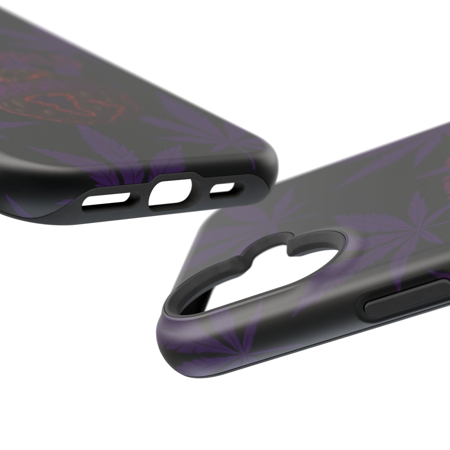 Smoke Signals Cannabis-Themed Impact-Resistant Phone Case