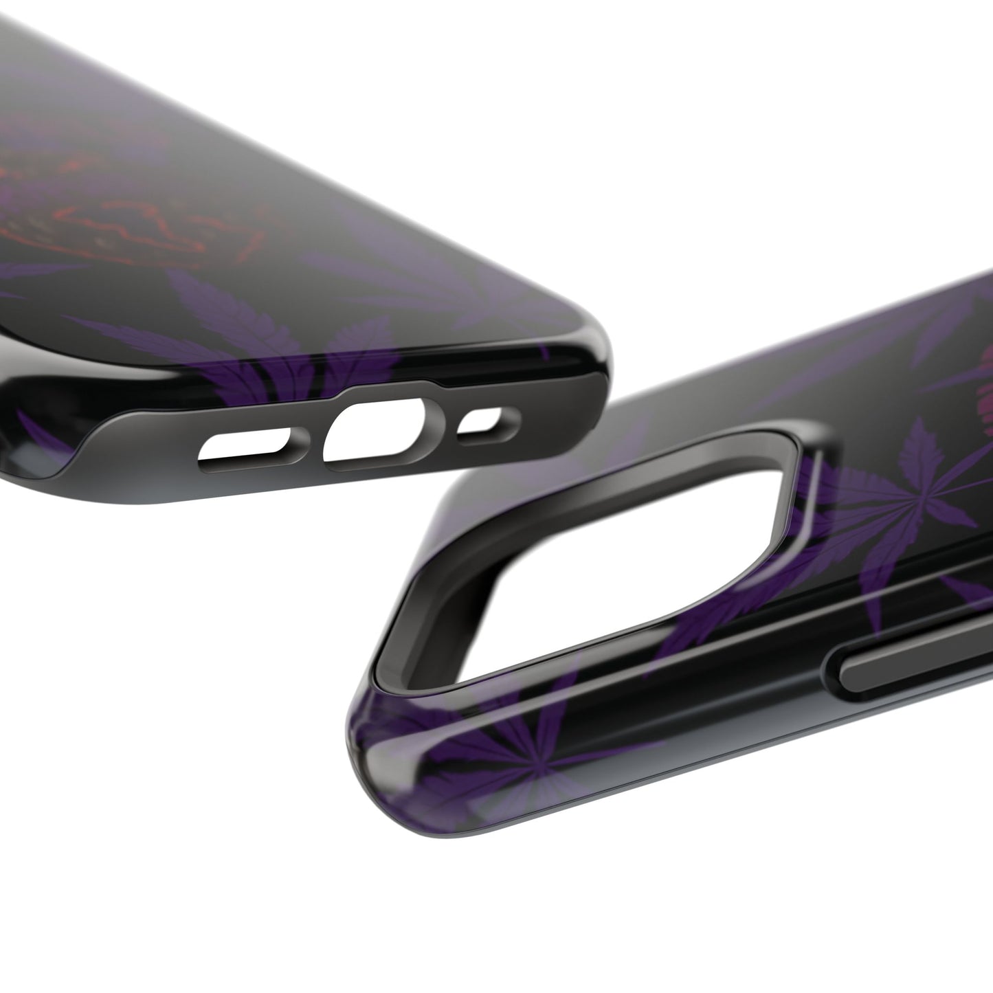 Smoke Signals Cannabis-Themed Impact-Resistant Phone Case