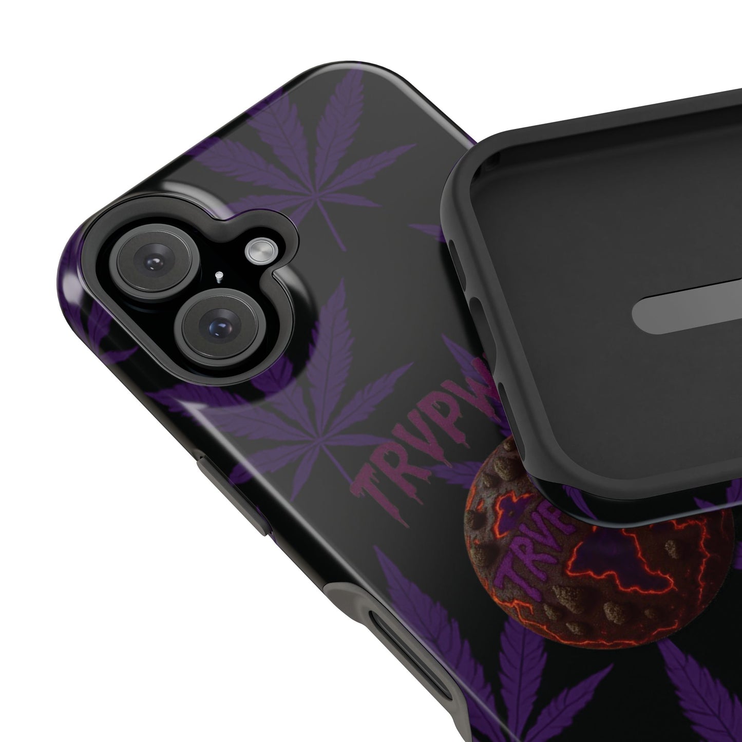 Smoke Signals Cannabis-Themed Impact-Resistant Phone Case
