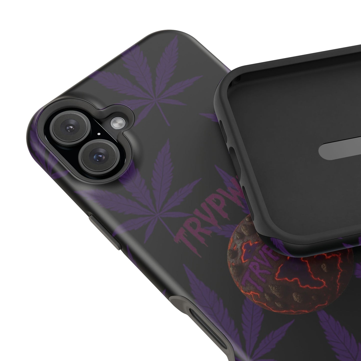 Smoke Signals Cannabis-Themed Impact-Resistant Phone Case