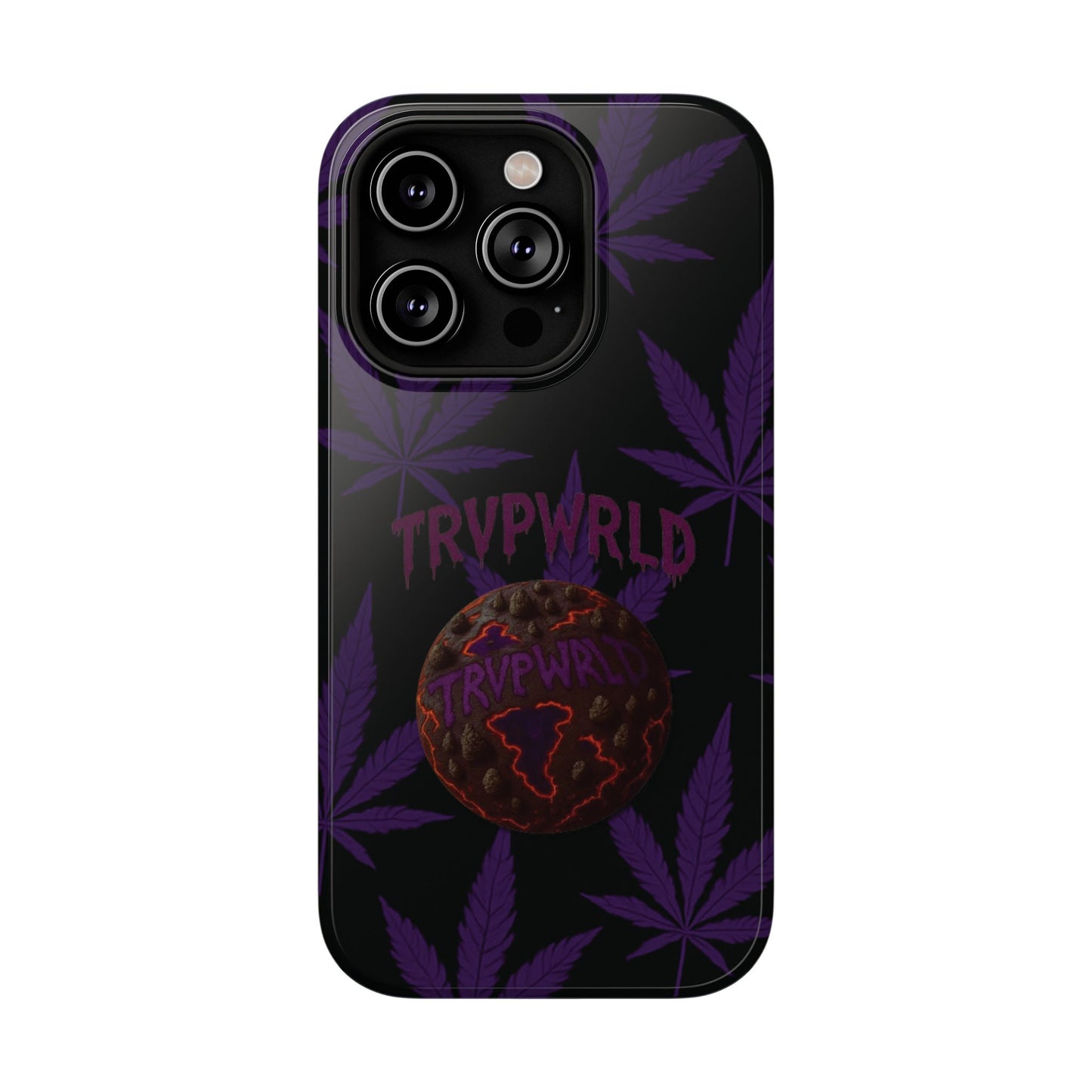 Smoke Signals Cannabis-Themed Impact-Resistant Phone Case
