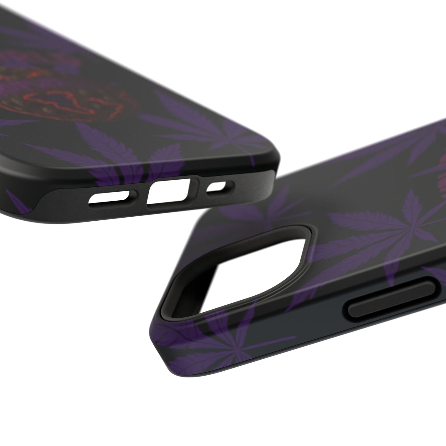 Smoke Signals Cannabis-Themed Impact-Resistant Phone Case