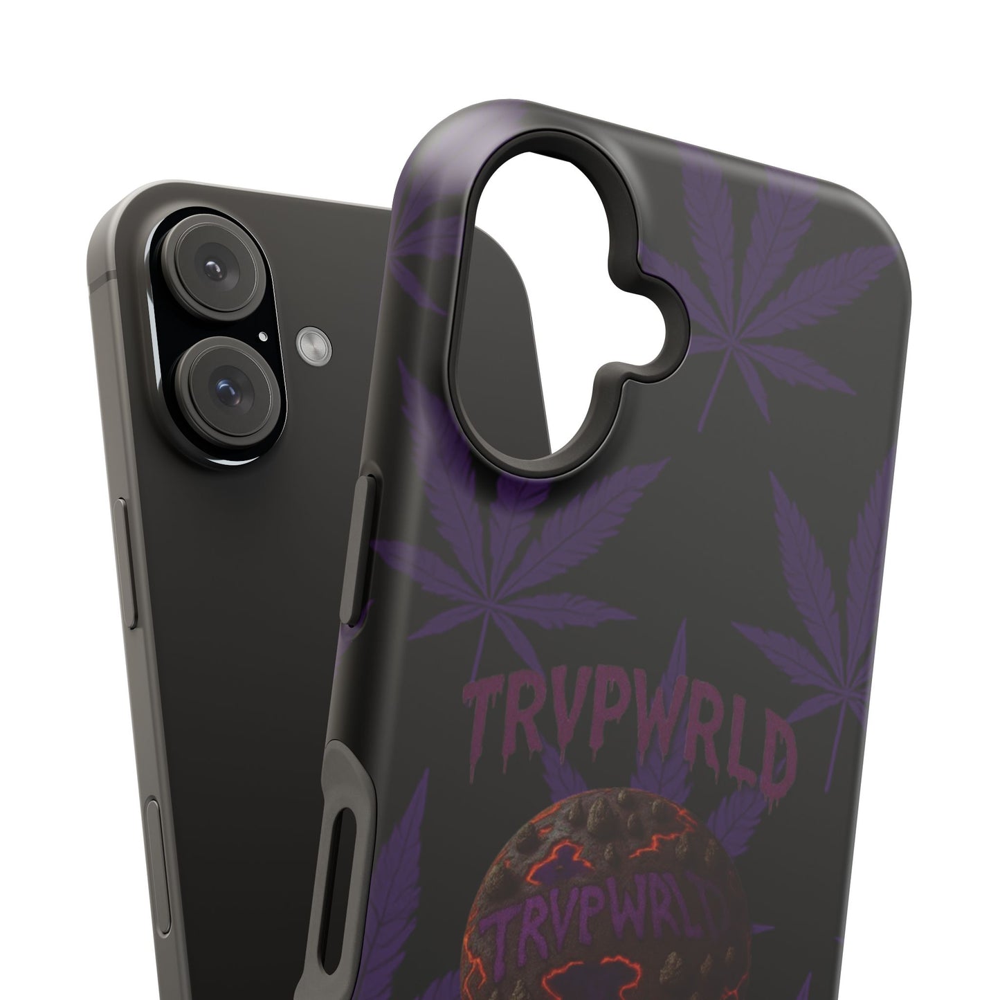 Smoke Signals Cannabis-Themed Impact-Resistant Phone Case