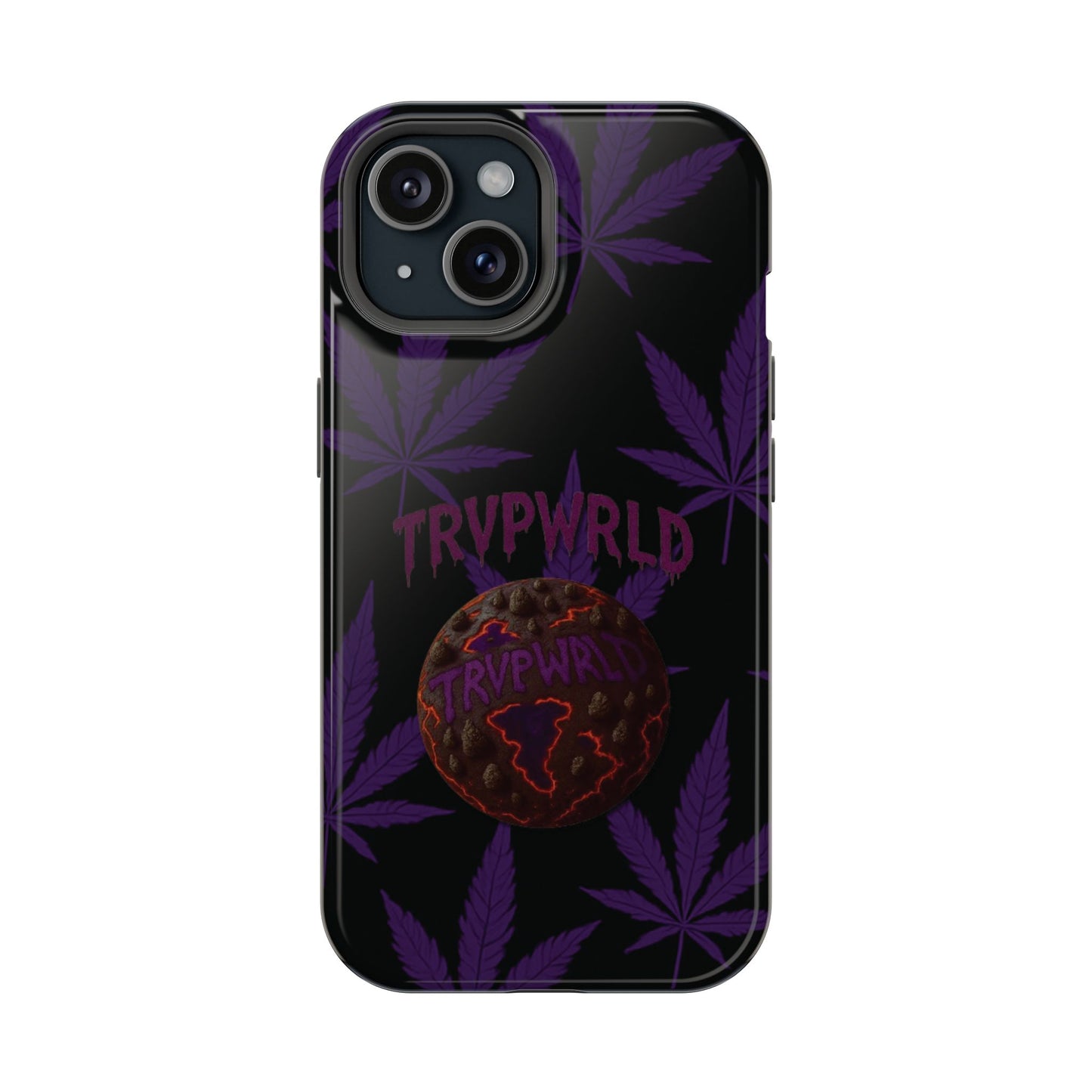 Smoke Signals Cannabis-Themed Impact-Resistant Phone Case
