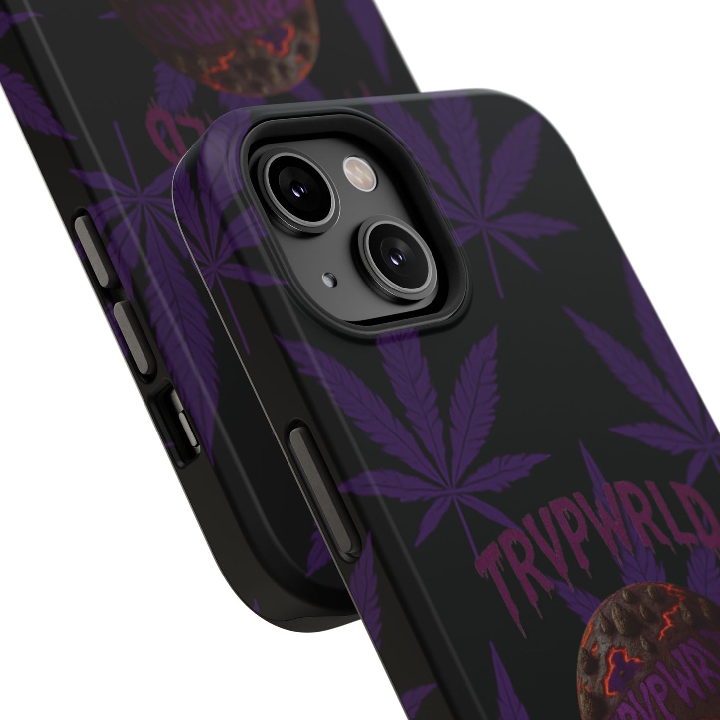Smoke Signals Cannabis-Themed Impact-Resistant Phone Case