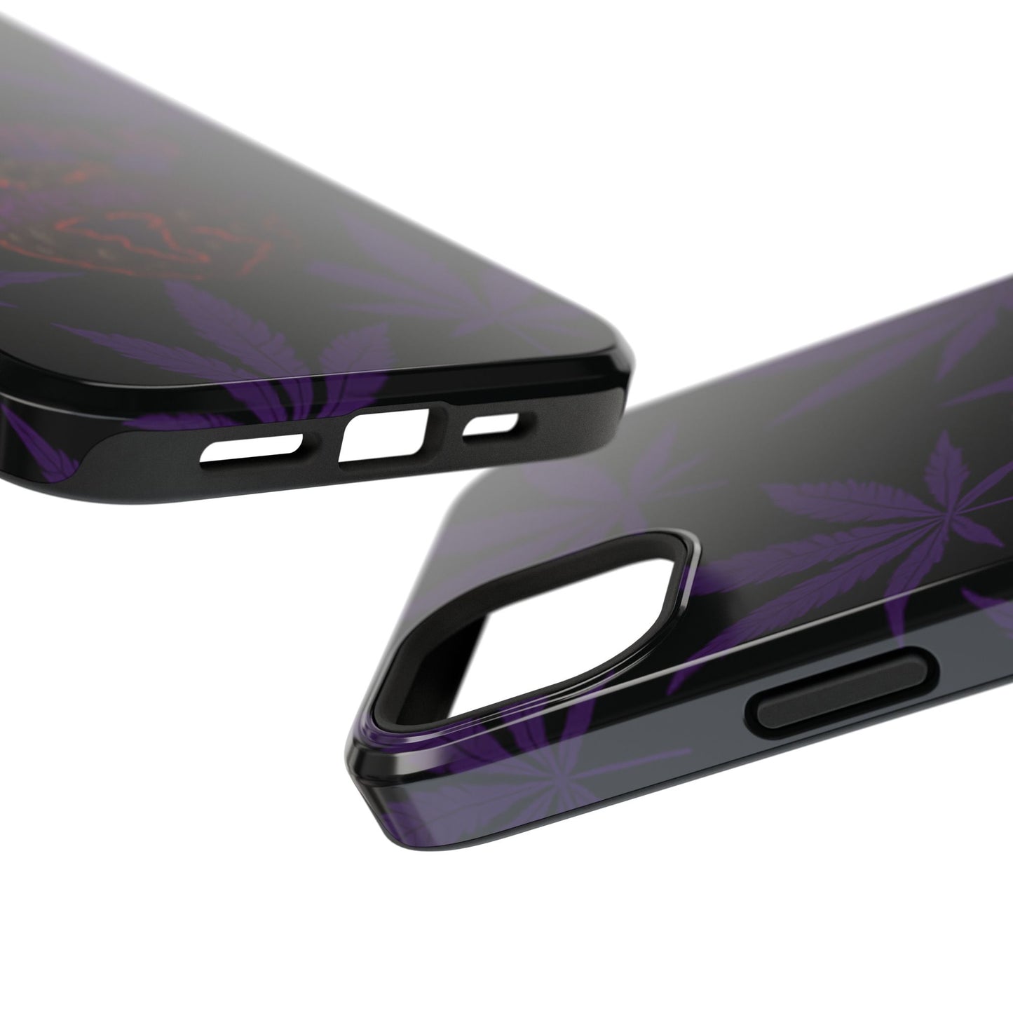 Smoke Signals Cannabis-Themed Impact-Resistant Phone Case