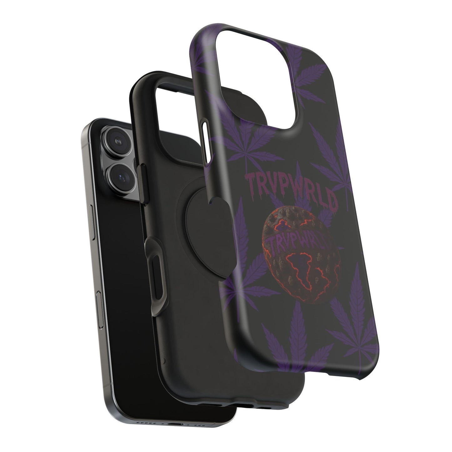 Smoke Signals Cannabis-Themed Impact-Resistant Phone Case