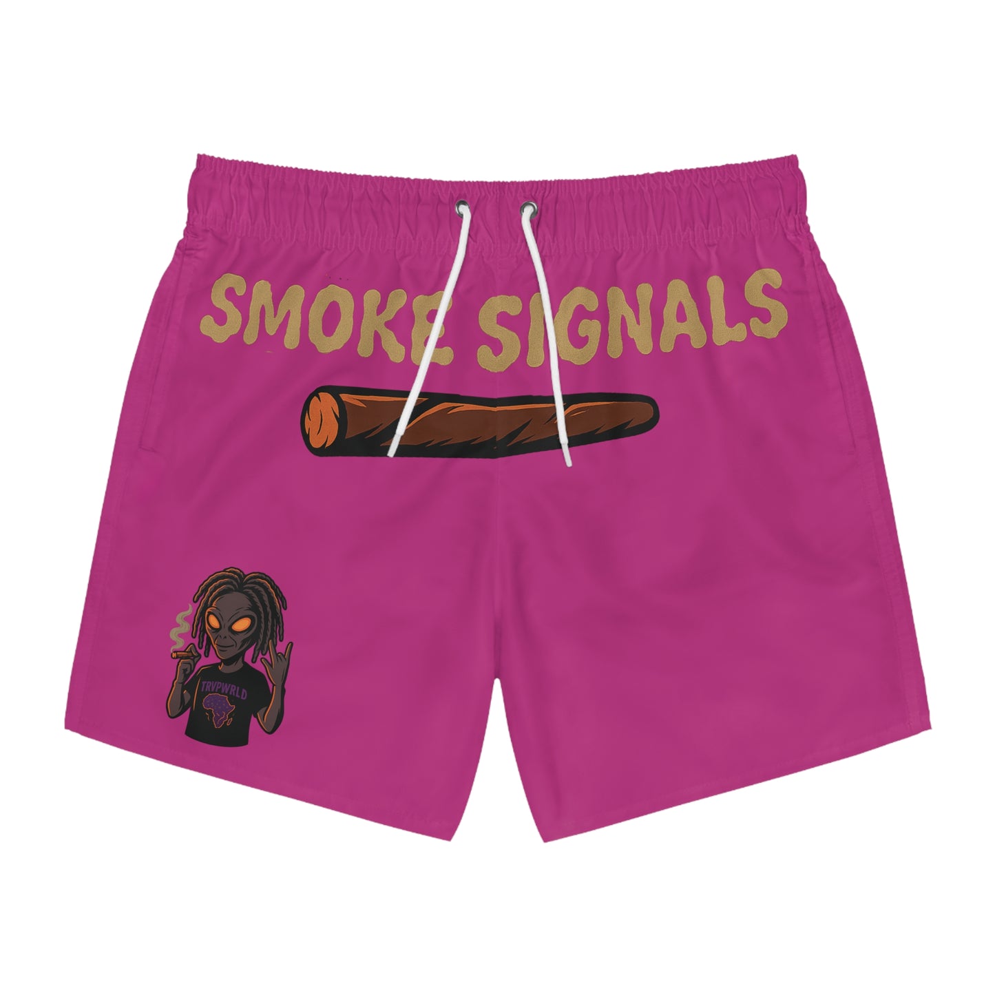Smoke Signals Swim Trunks
