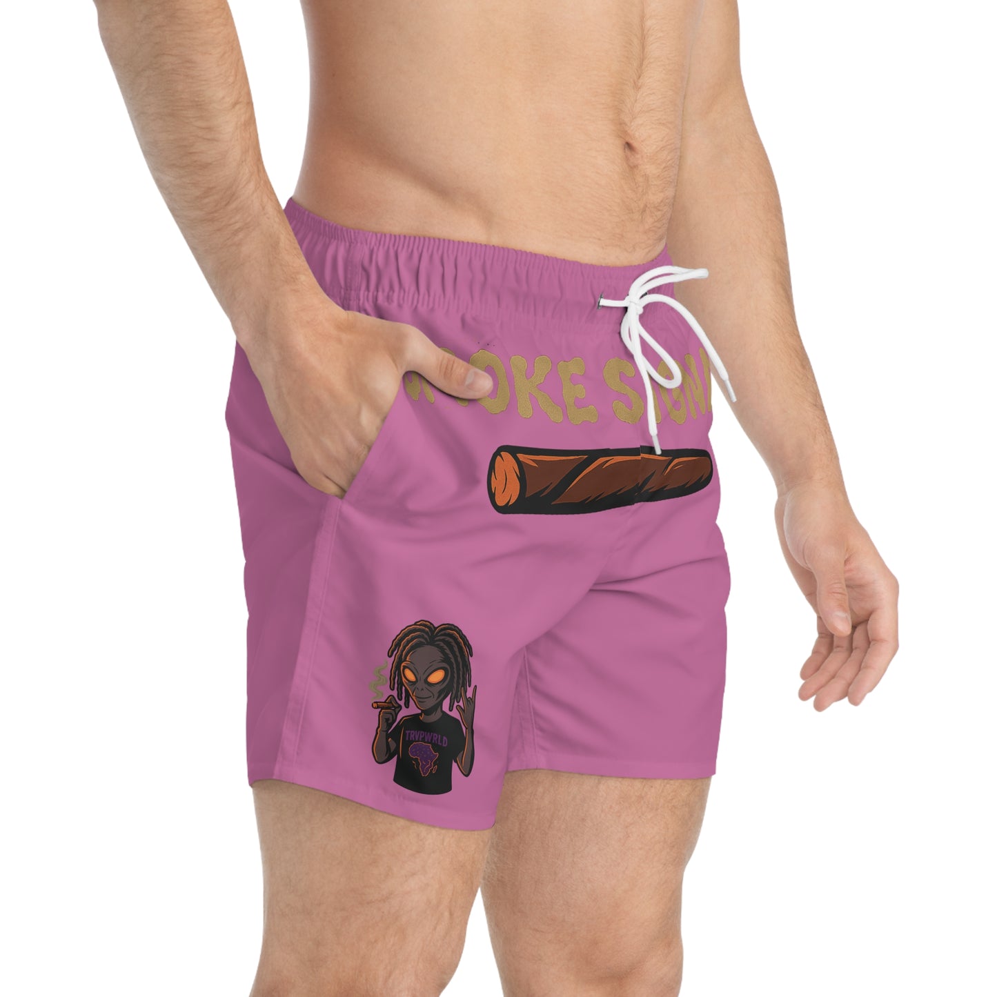 Smoke Signals Swim Trunks