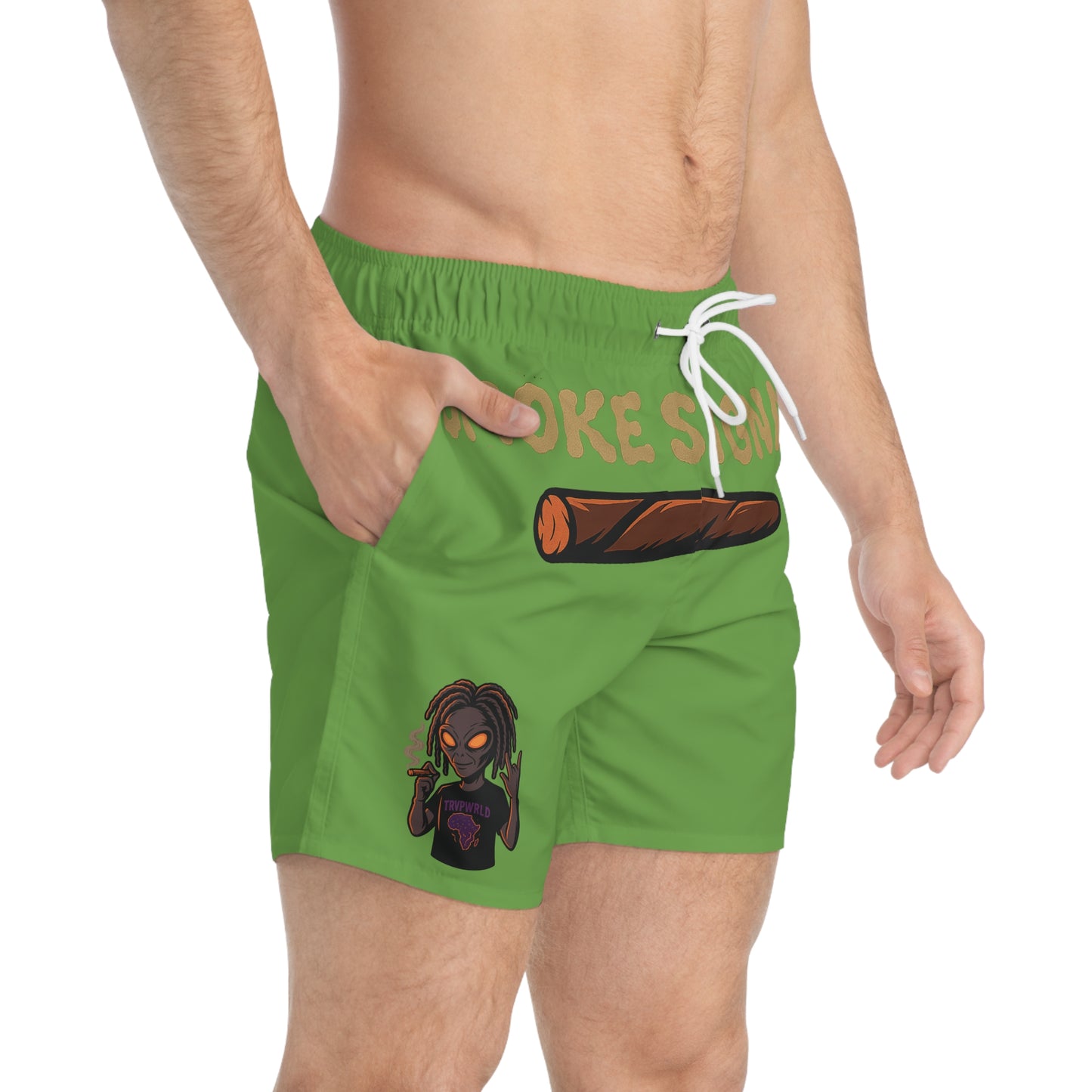 Smoke Signals Swim Trunks