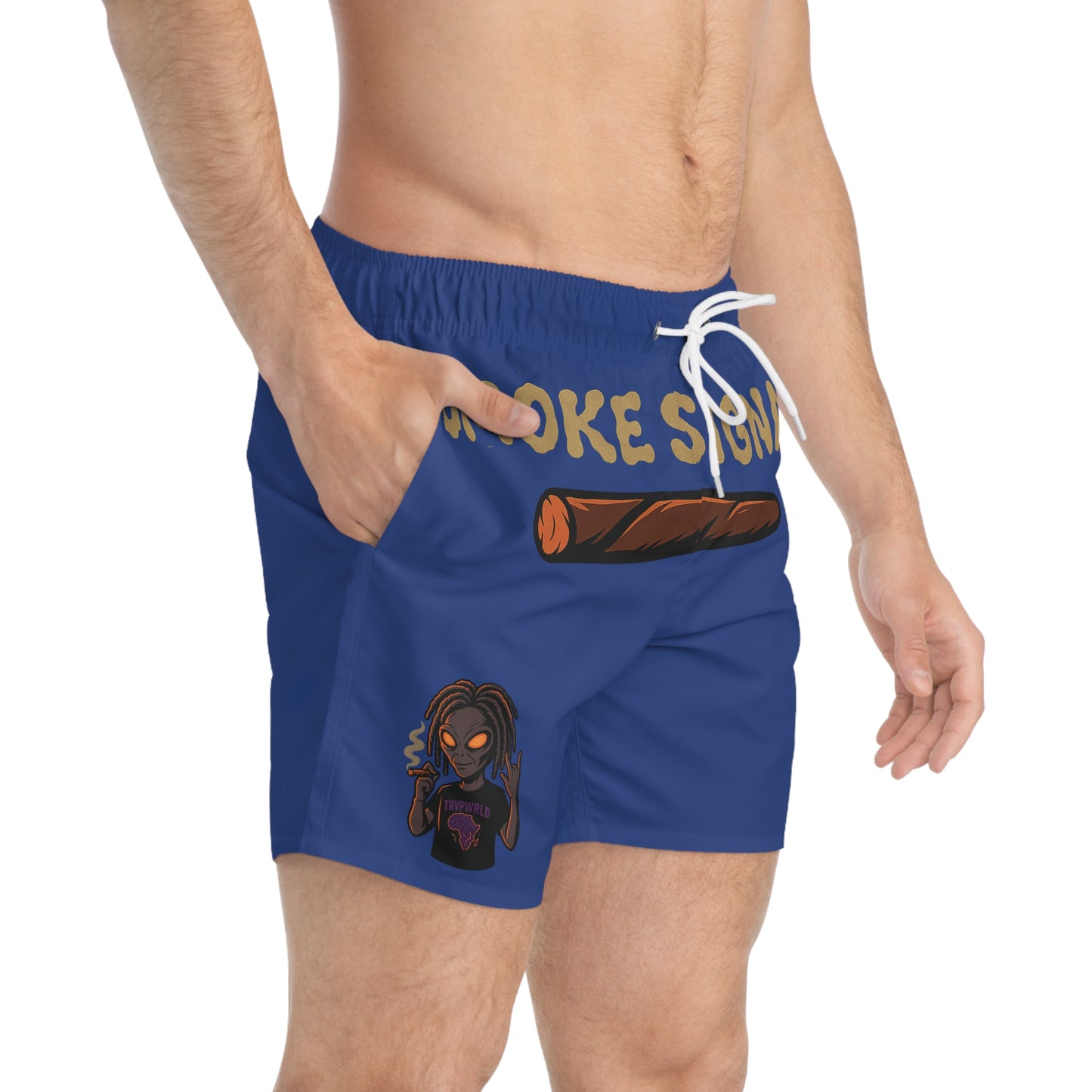 Smoke Signals Swim Trunks