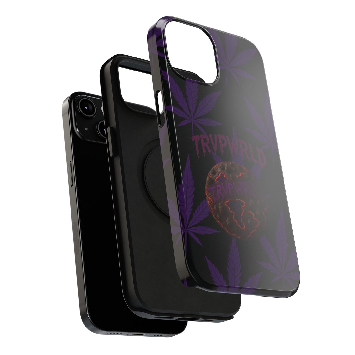 Smoke Signals Cannabis-Themed Impact-Resistant Phone Case