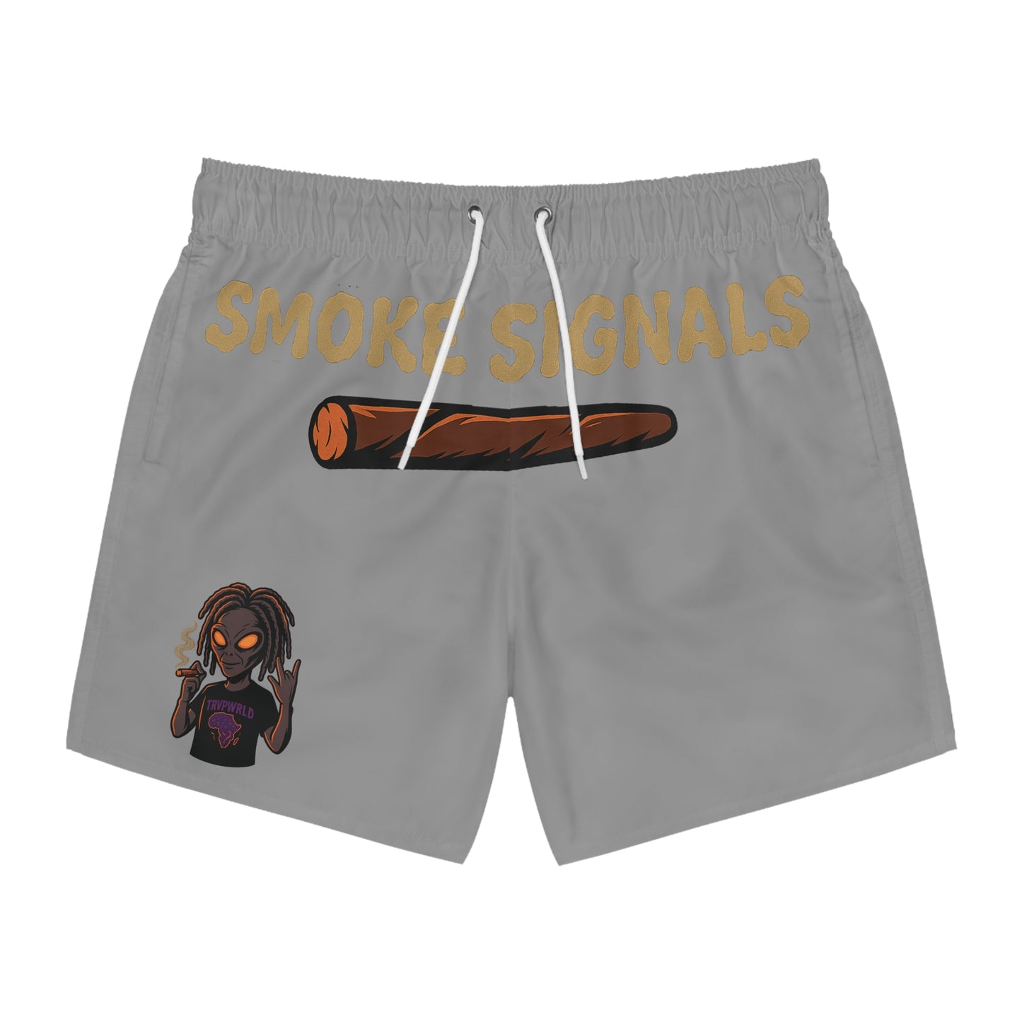 Smoke Signals Swim Trunks
