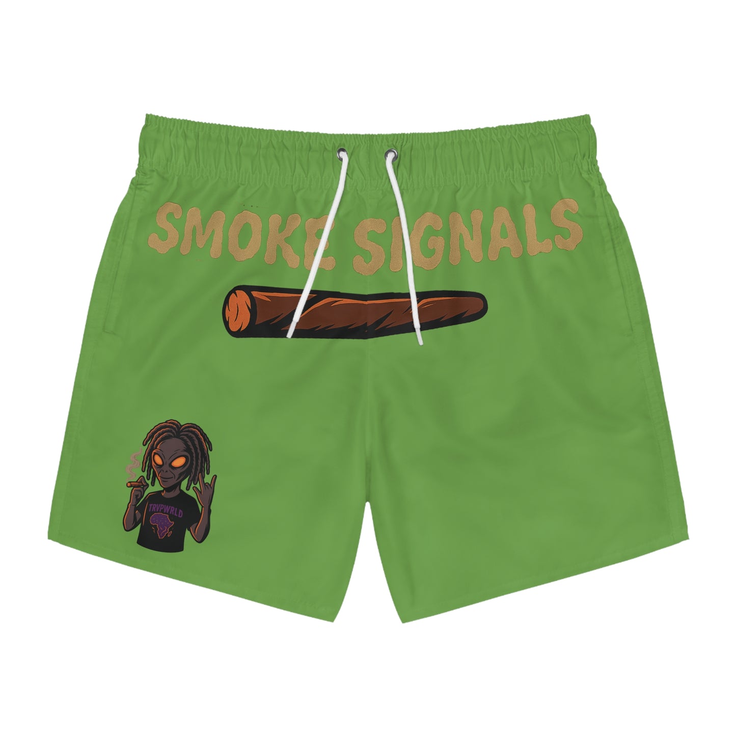 Smoke Signals Swim Trunks