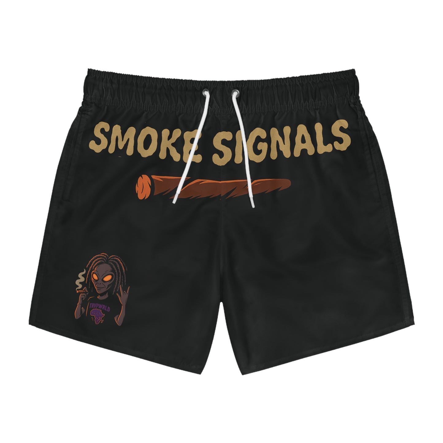 Smoke Signals Swim Trunks