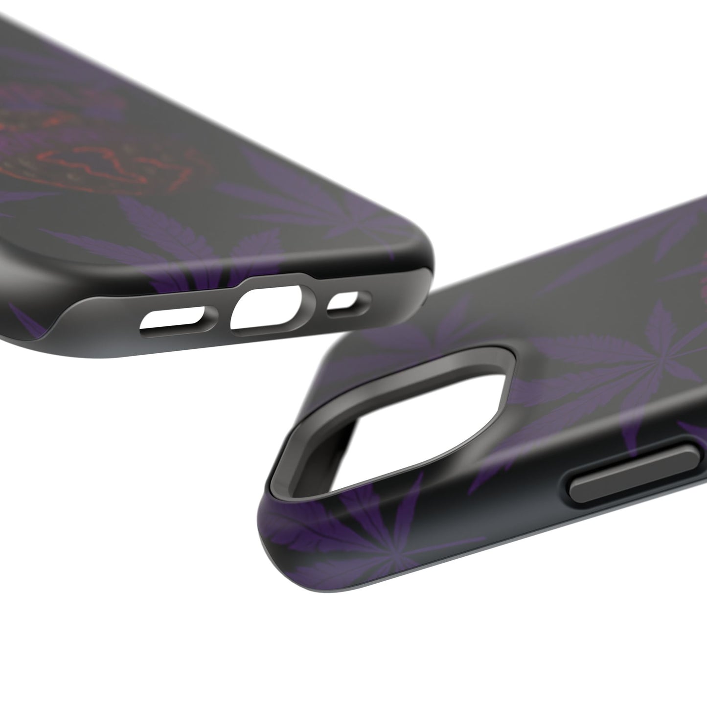 Smoke Signals Cannabis-Themed Impact-Resistant Phone Case
