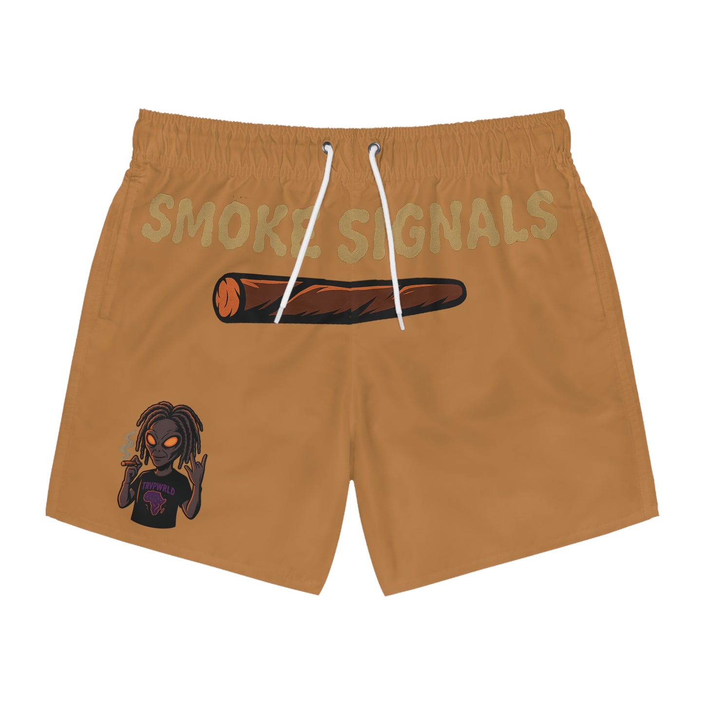 Smoke Signals Swim Trunks