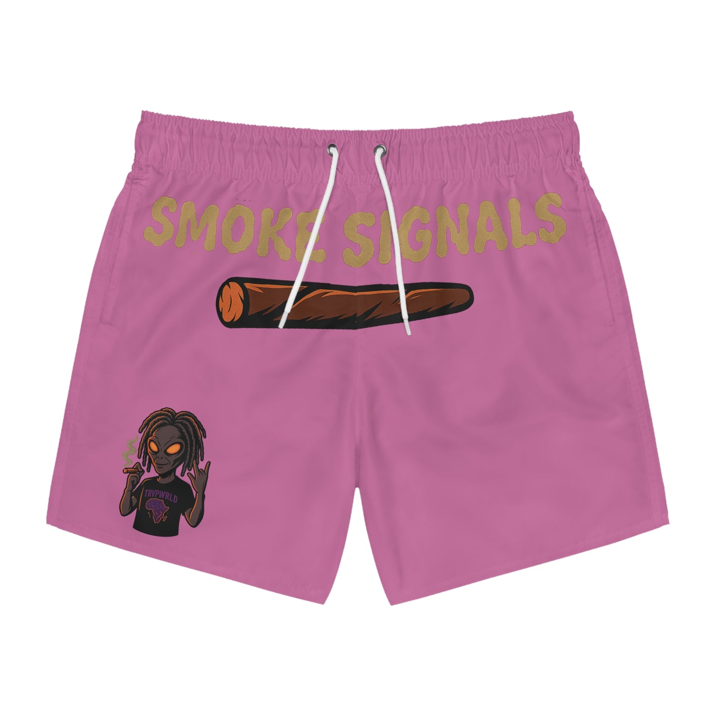 Smoke Signals Swim Trunks