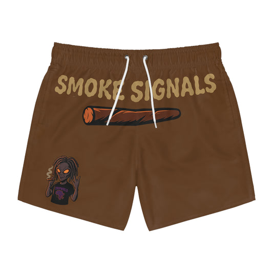 Smoke Signals Swim Trunks