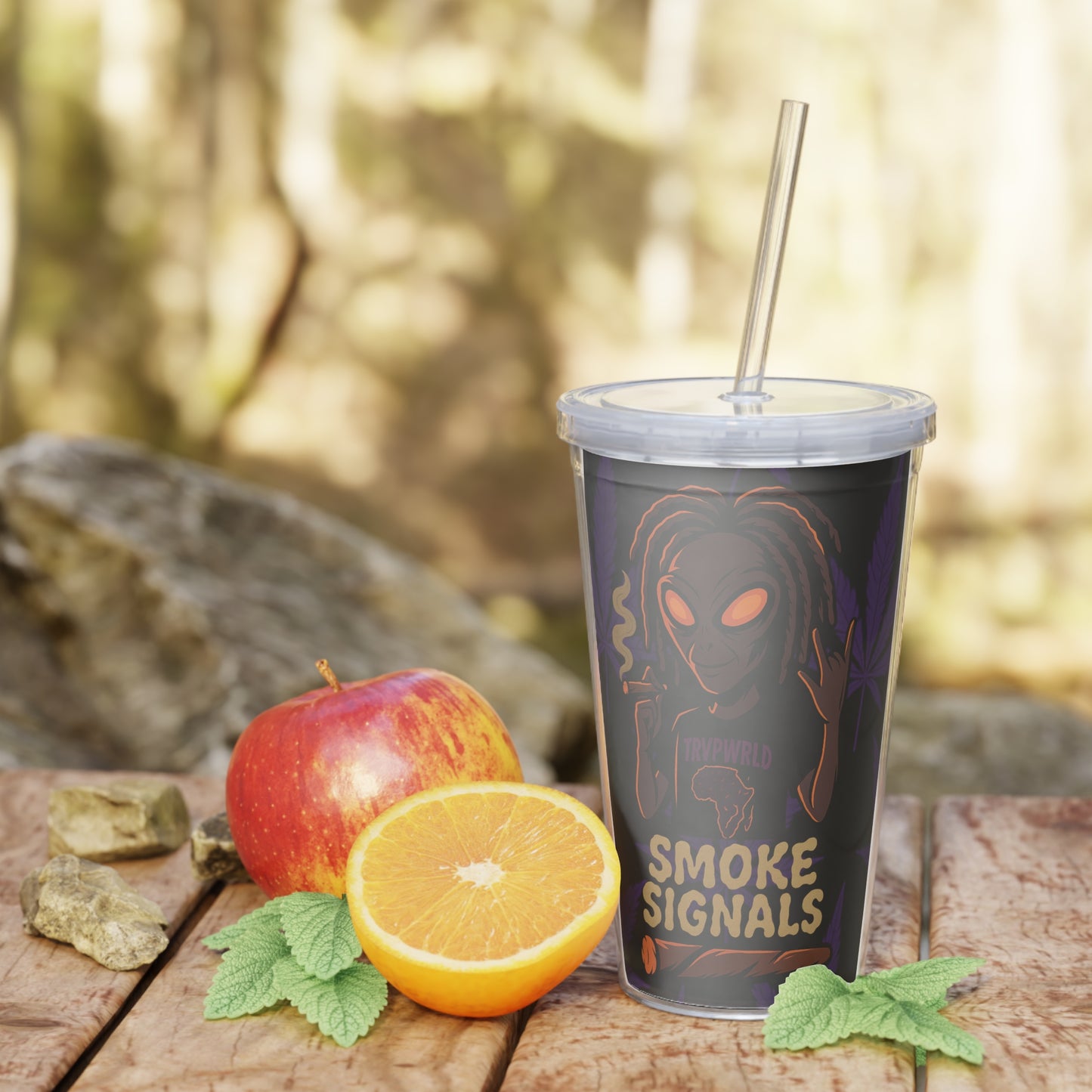 Eco-Friendly Travel Cup – Smoke Signals Edition