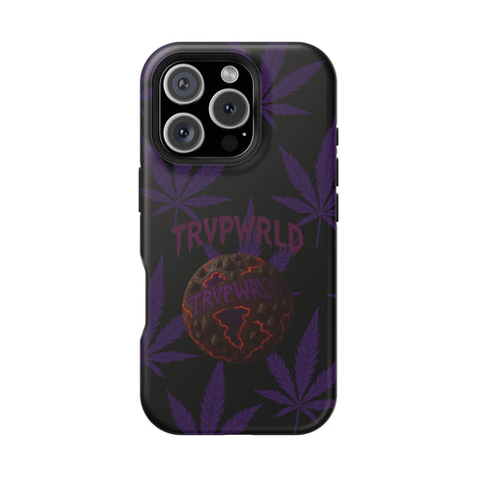 Smoke Signals Cannabis-Themed Impact-Resistant Phone Case