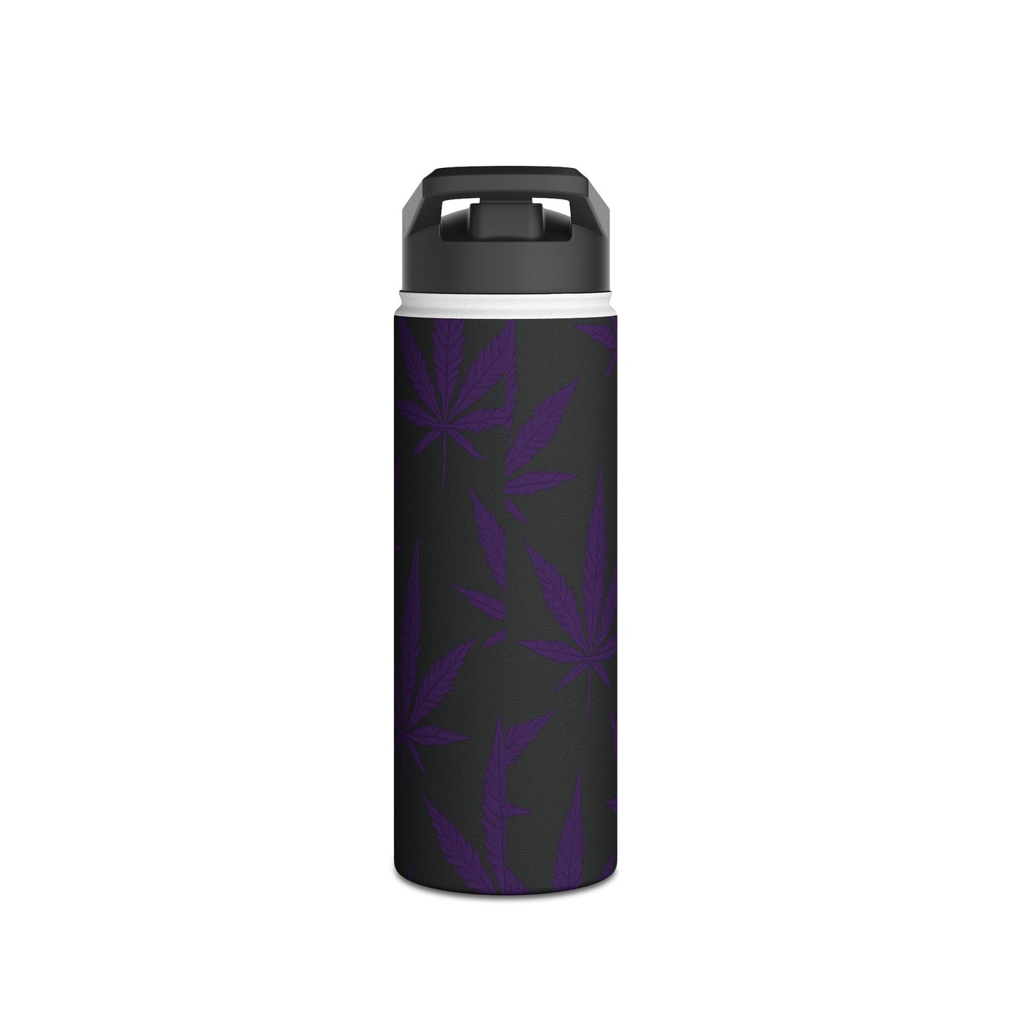 Stylish Stainless Steel Water Bottle – Smoke Signals Edition