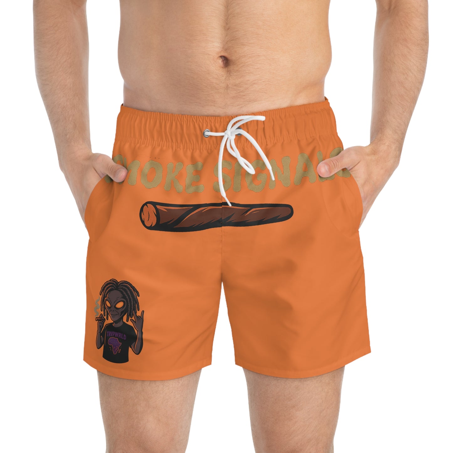 Smoke Signals Swim Trunks