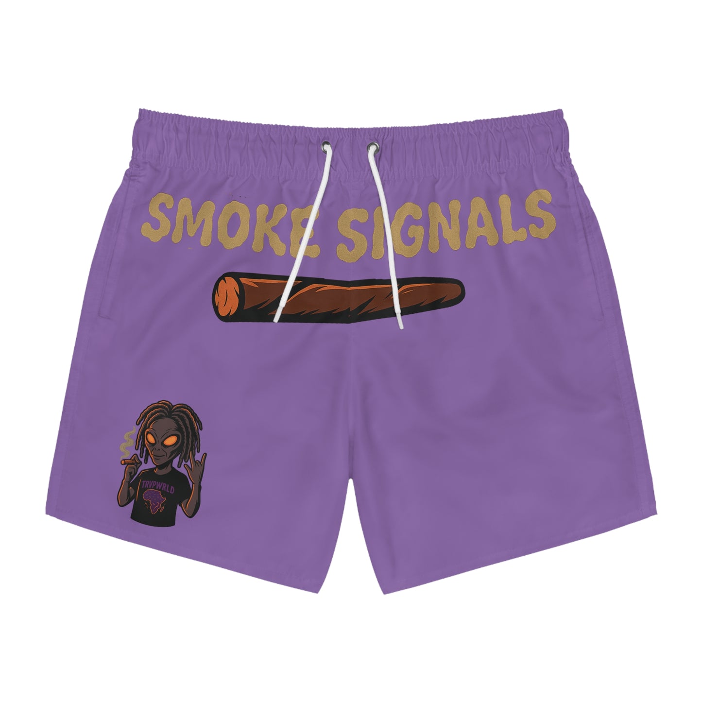 Smoke Signals Swim Trunks