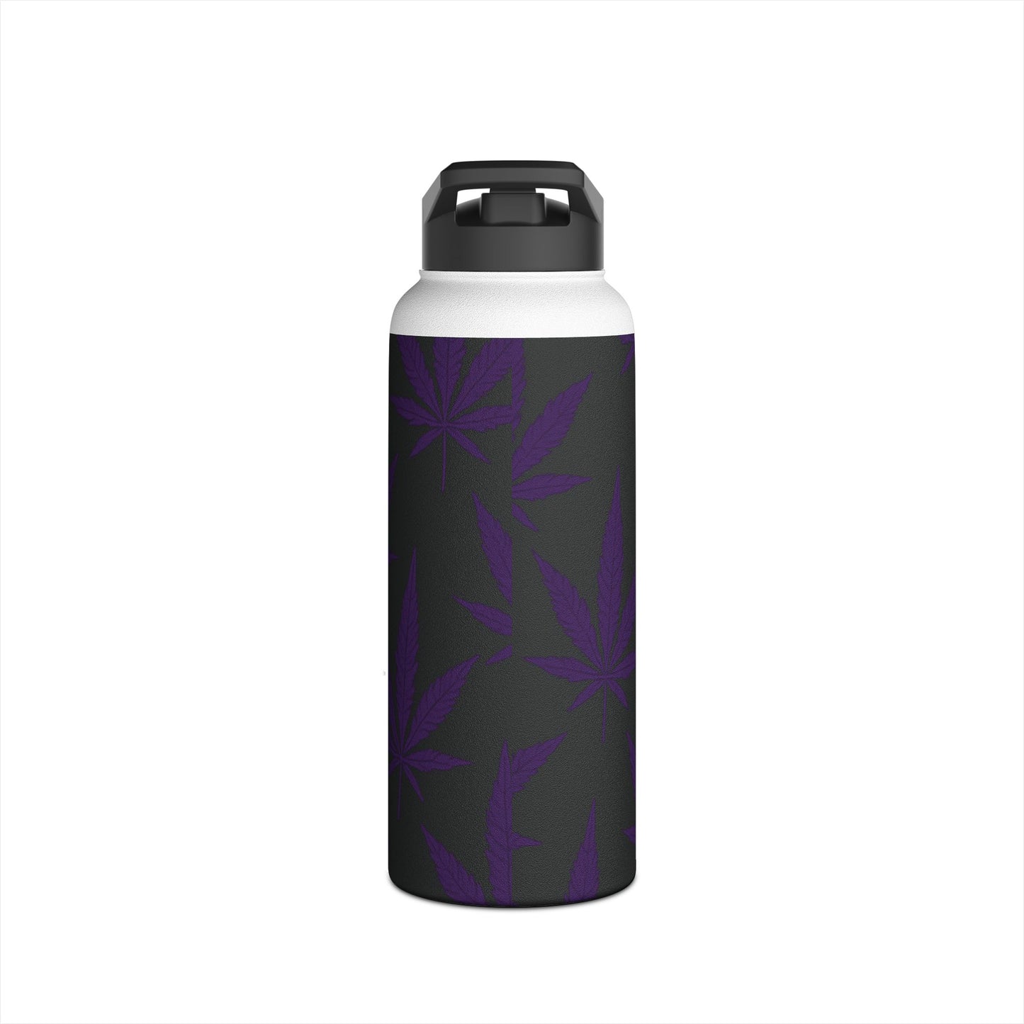 Stylish Stainless Steel Water Bottle – Smoke Signals Edition