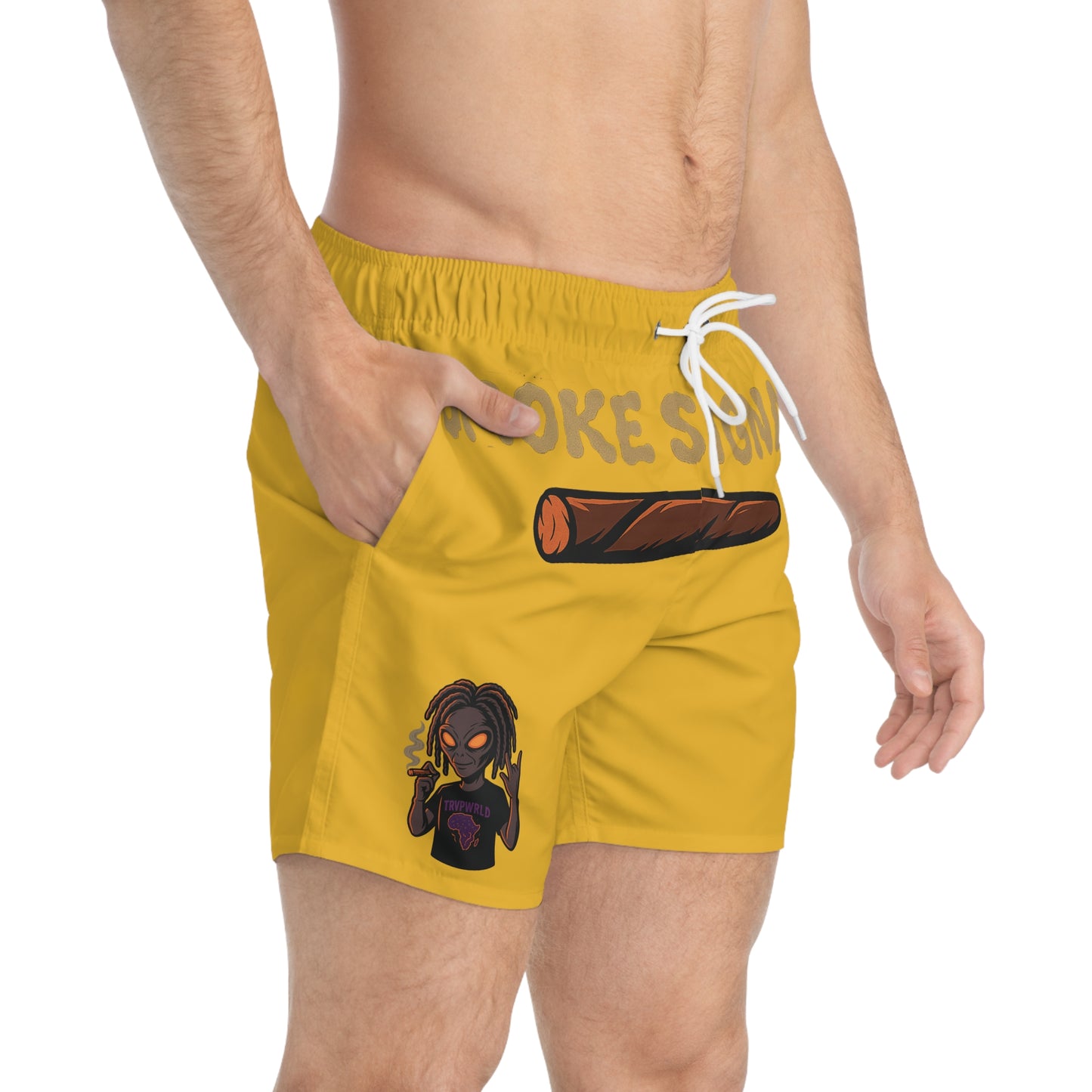 Smoke Signals Swim Trunks