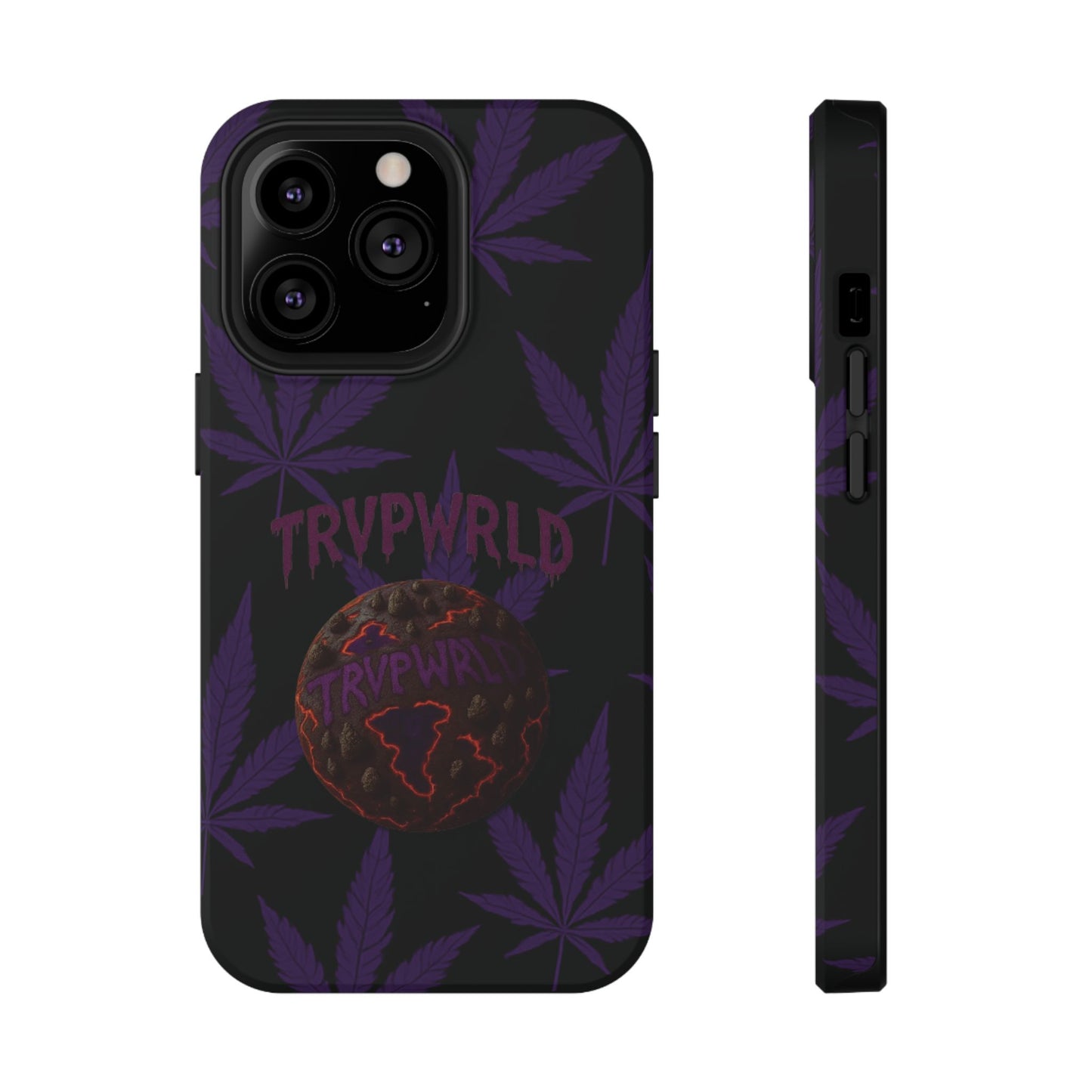Smoke Signals Cannabis-Themed Impact-Resistant Phone Case