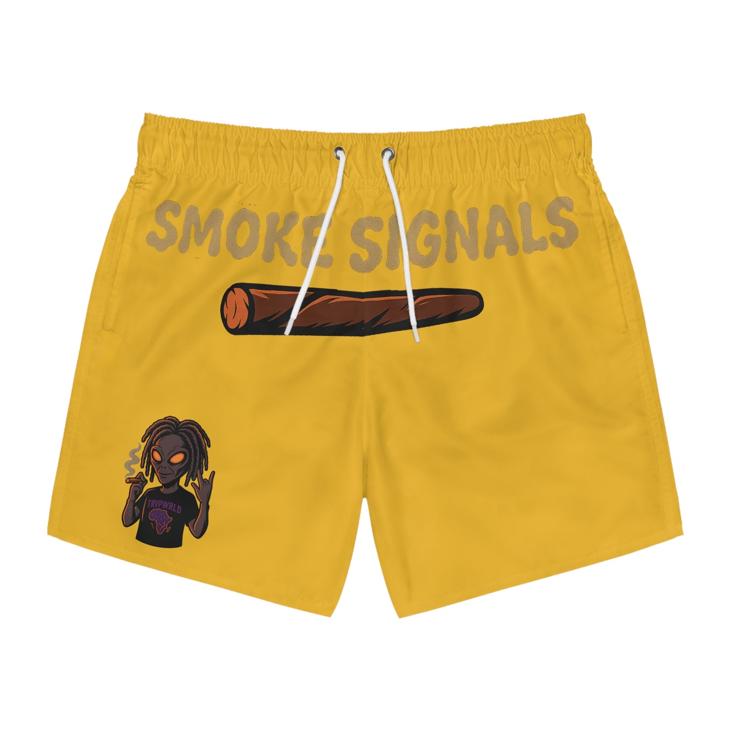 Smoke Signals Swim Trunks