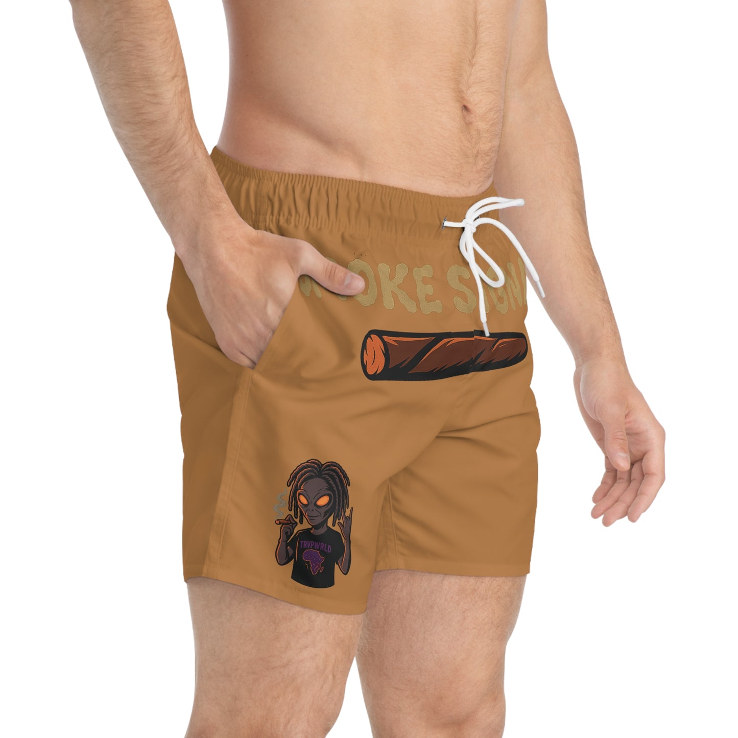 Smoke Signals Swim Trunks