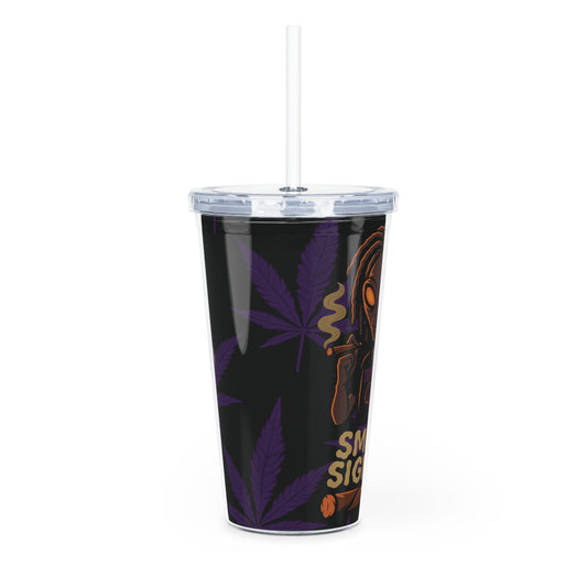 Eco-Friendly Travel Cup – Smoke Signals Edition