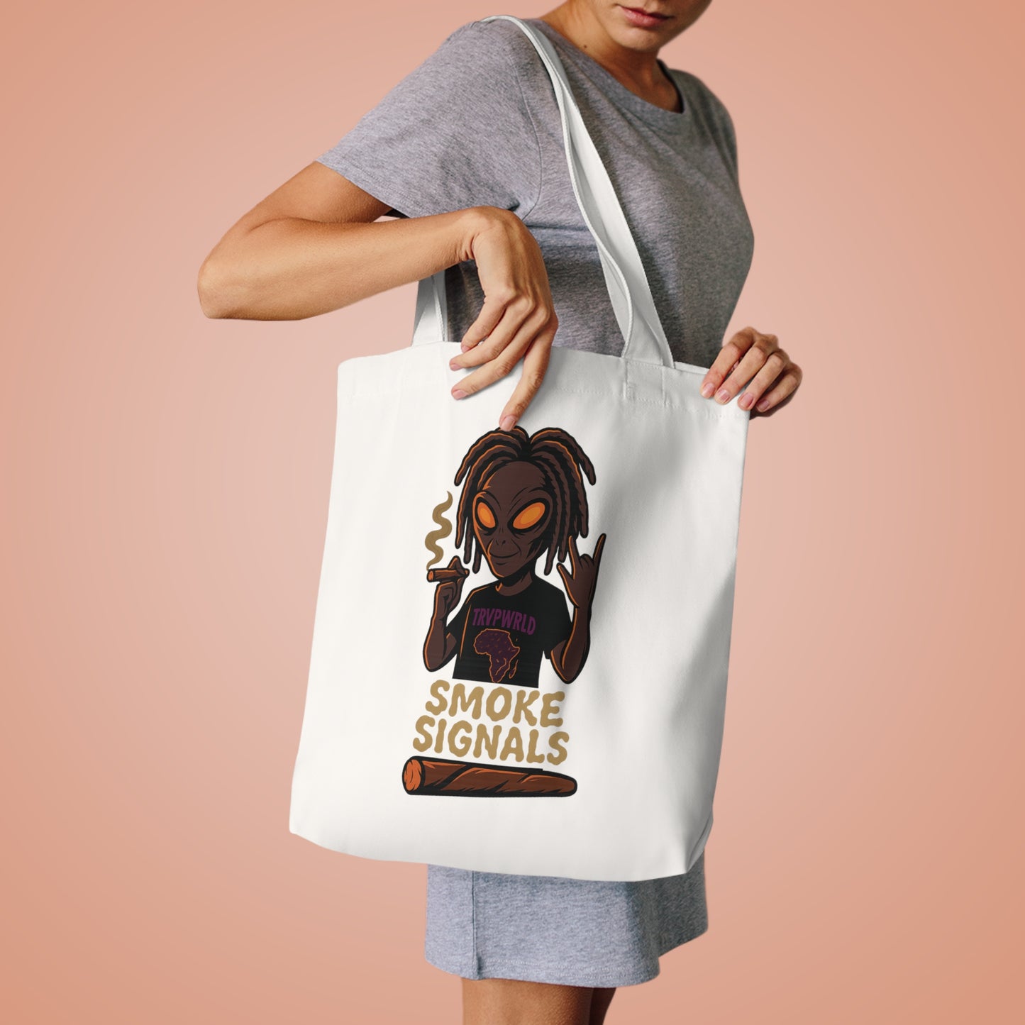 Cotton Tote Bag – Smoke Signals