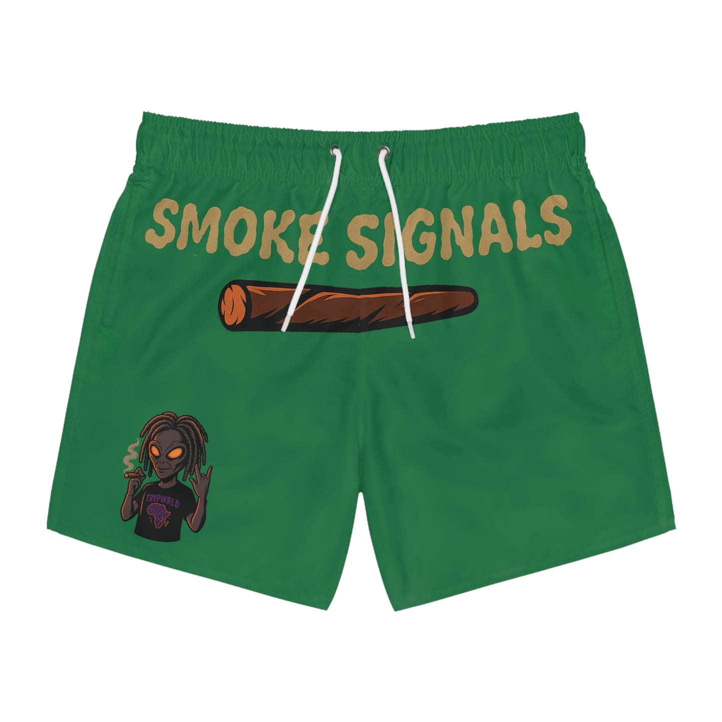 Smoke Signals Swim Trunks