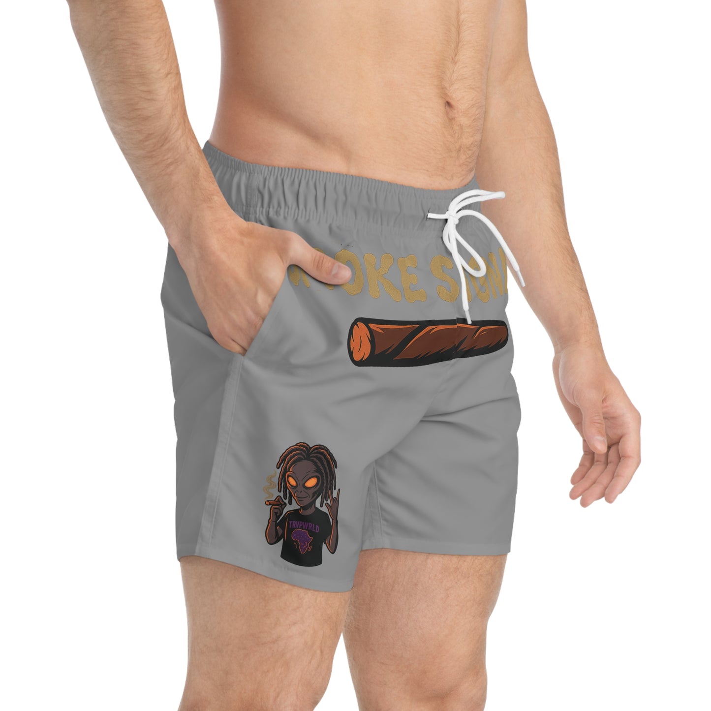 Smoke Signals Swim Trunks
