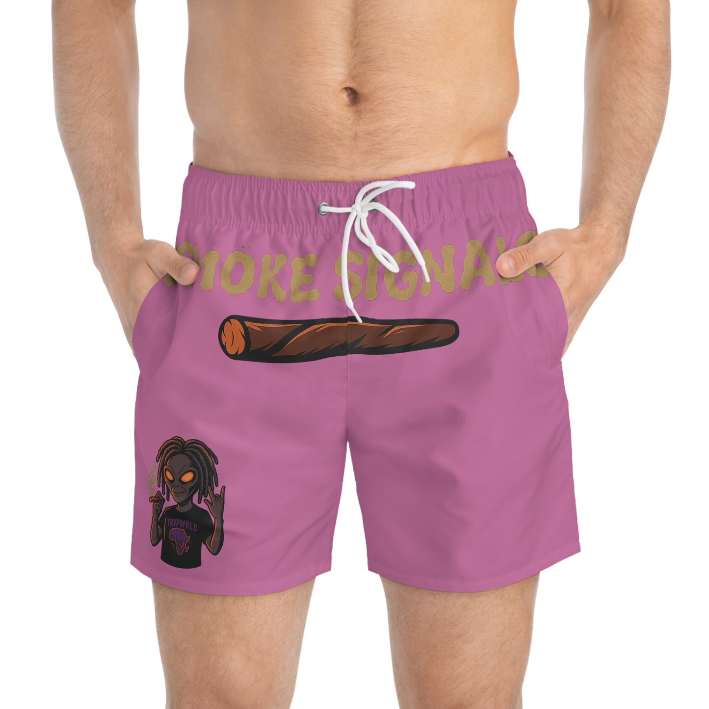 Smoke Signals Swim Trunks