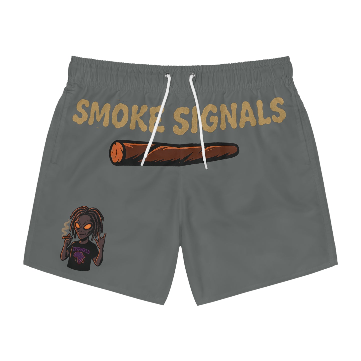 Smoke Signals Swim Trunks