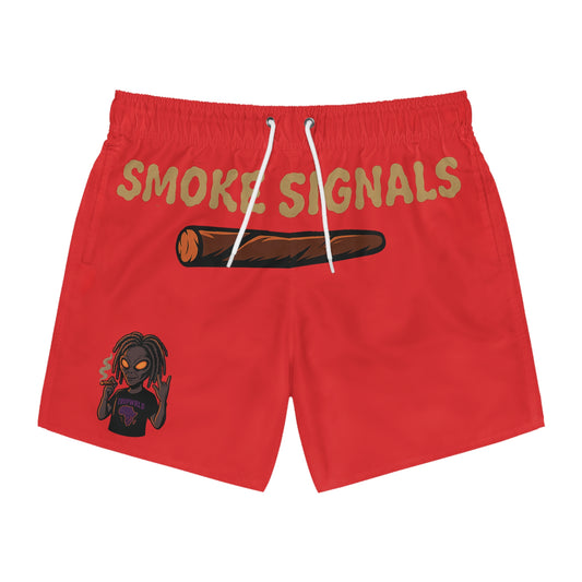Smoke Signals Swim Trunks