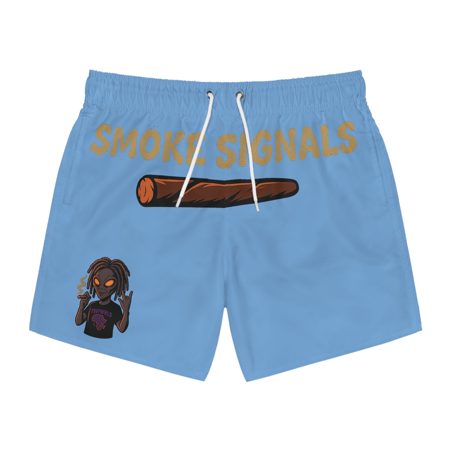 Smoke Signals Swim Trunks