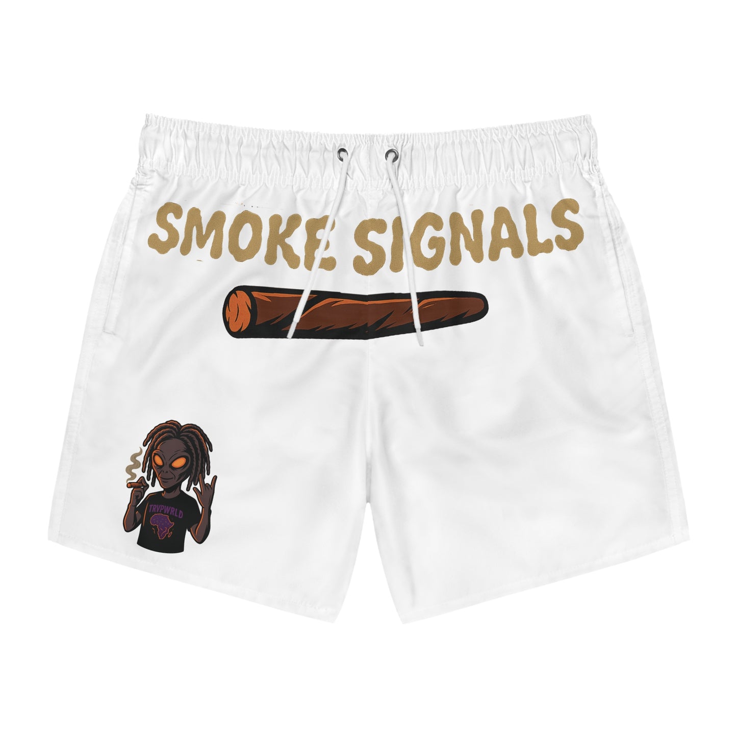 Smoke Signals Swim Trunks