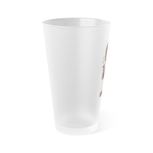 Frosted Pint Glass – Smoke Signals Print