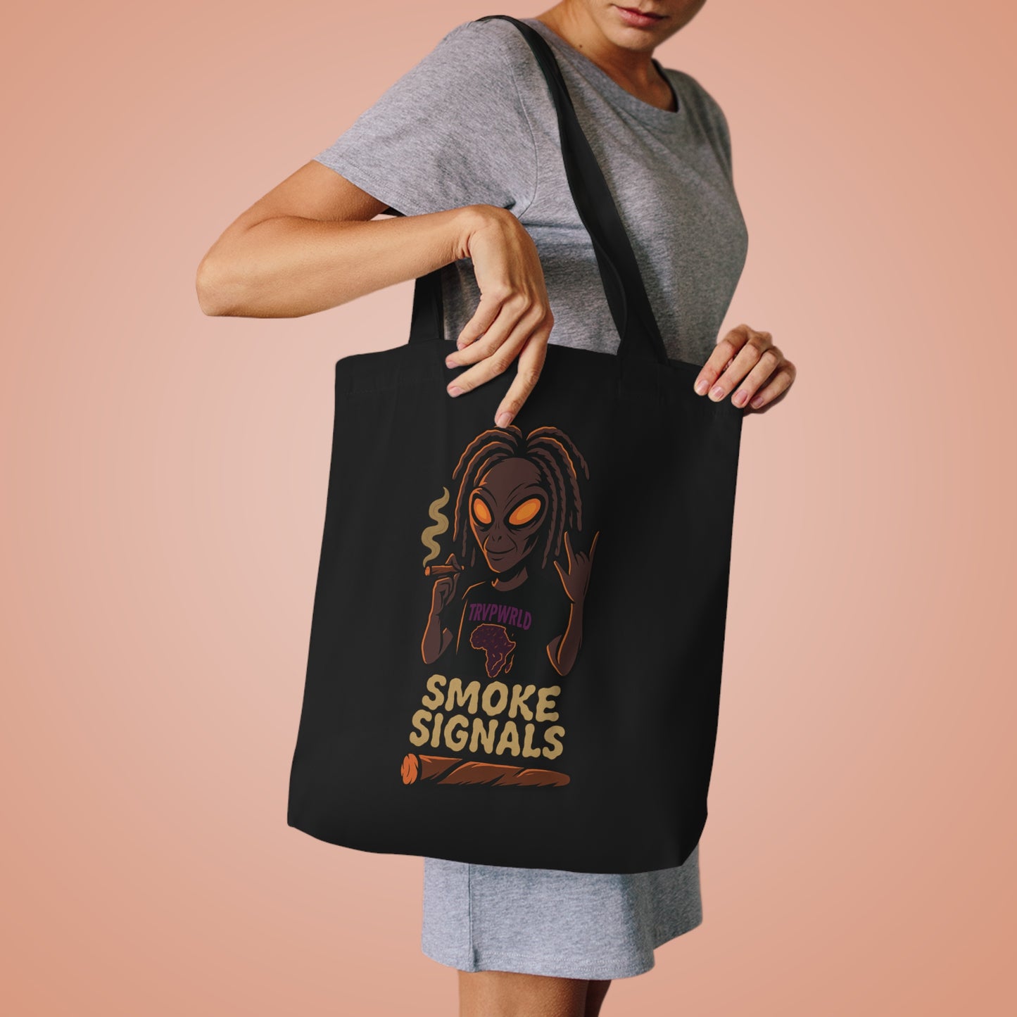 Cotton Tote Bag – Smoke Signals